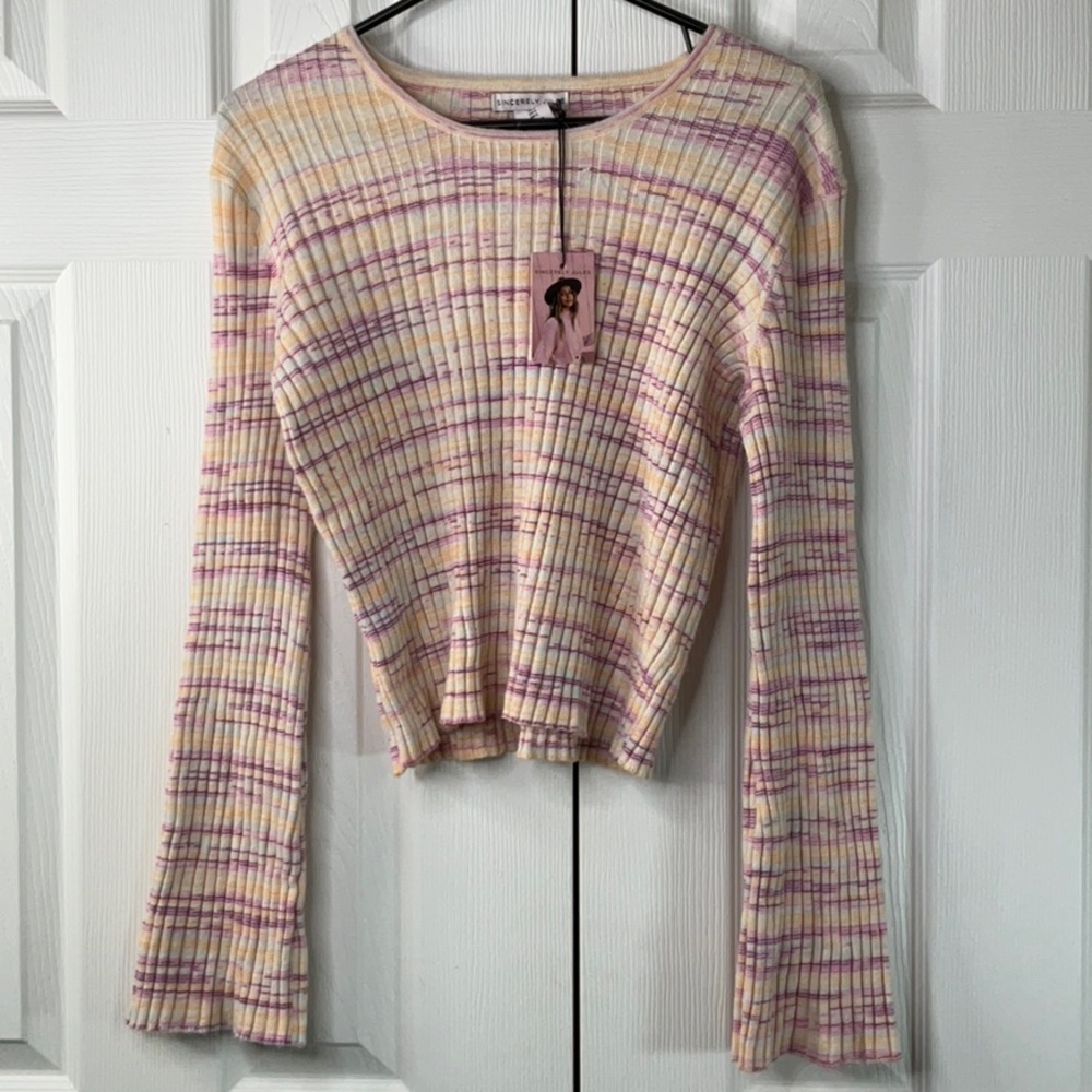 Sincerely Jules Multicolor Striped Sweater